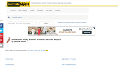 Desktop Screenshot of numuda.adpost.com