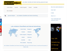 Tablet Screenshot of eprocent.adpost.com