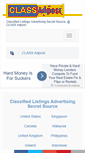 Mobile Screenshot of class.adpost.com