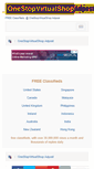 Mobile Screenshot of onestopvirtualshop.adpost.com
