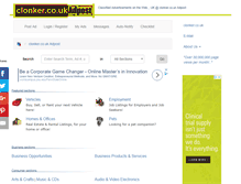 Tablet Screenshot of clonker.adpost.com
