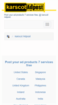 Mobile Screenshot of karscot.adpost.com
