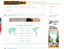 Tablet Screenshot of buybelowshop.adpost.com