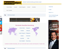 Tablet Screenshot of homemax.adpost.com