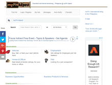 Tablet Screenshot of myph.adpost.com