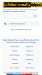 Mobile Screenshot of lifehomerealty.adpost.com