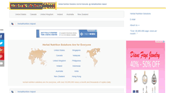 Desktop Screenshot of herbalnutrition.adpost.com