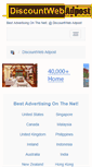 Mobile Screenshot of discountweb.adpost.com