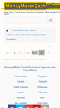 Mobile Screenshot of moneymakercash.adpost.com