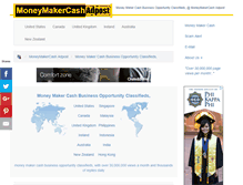 Tablet Screenshot of moneymakercash.adpost.com