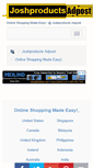 Mobile Screenshot of joshproducts.adpost.com